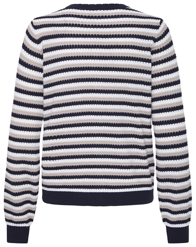 Fransa - FRCaia Cardigan - String Stripe